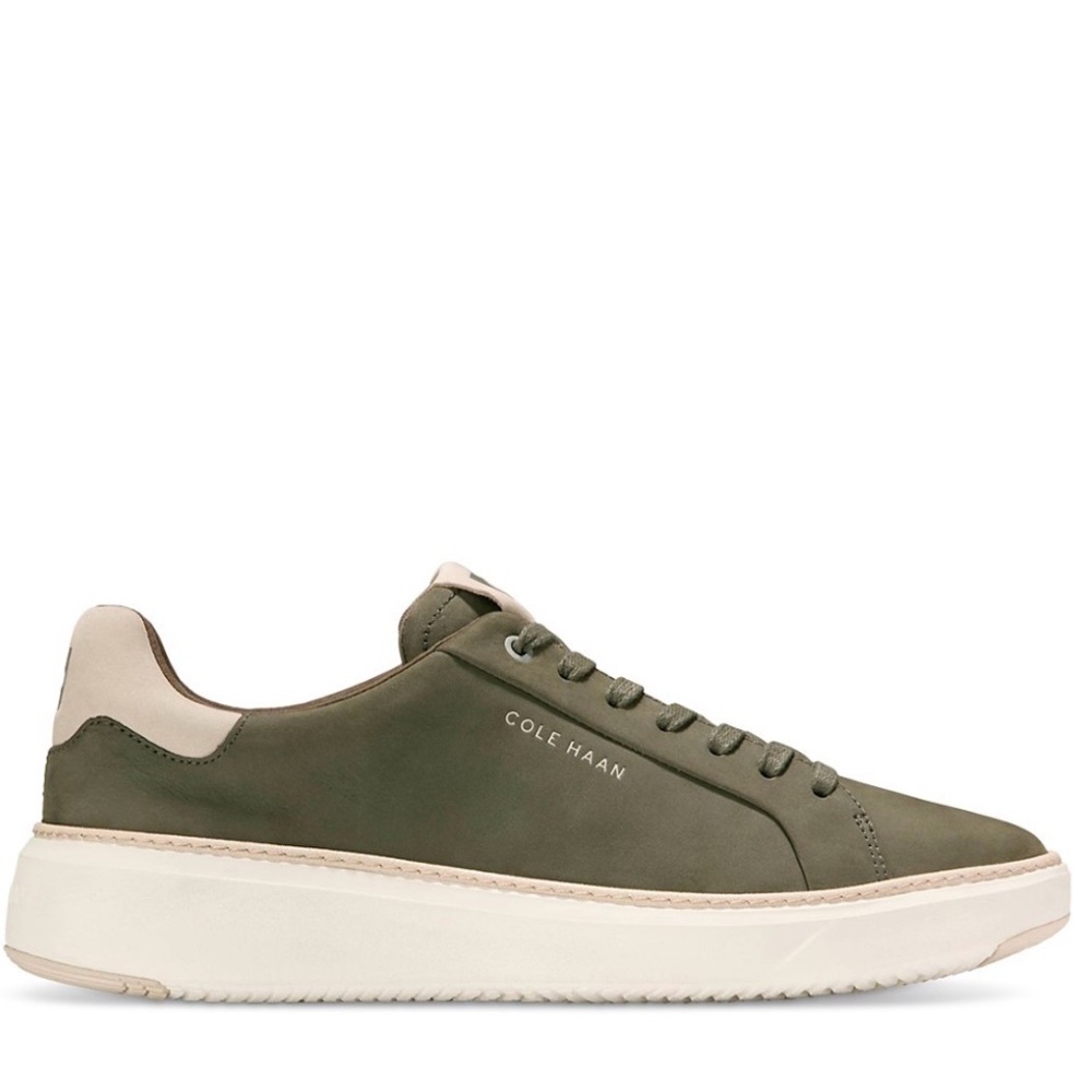 Cole Haan GrandPrø Topspin Sneakers Men 11M Dusty Olive Shoes C41680 Like New - Picture 2 of 8